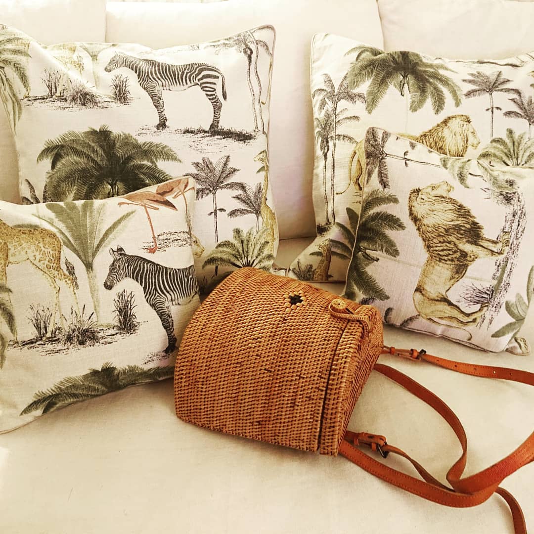 Funda de Cojín con Motivo Animal Print – 45x45 c