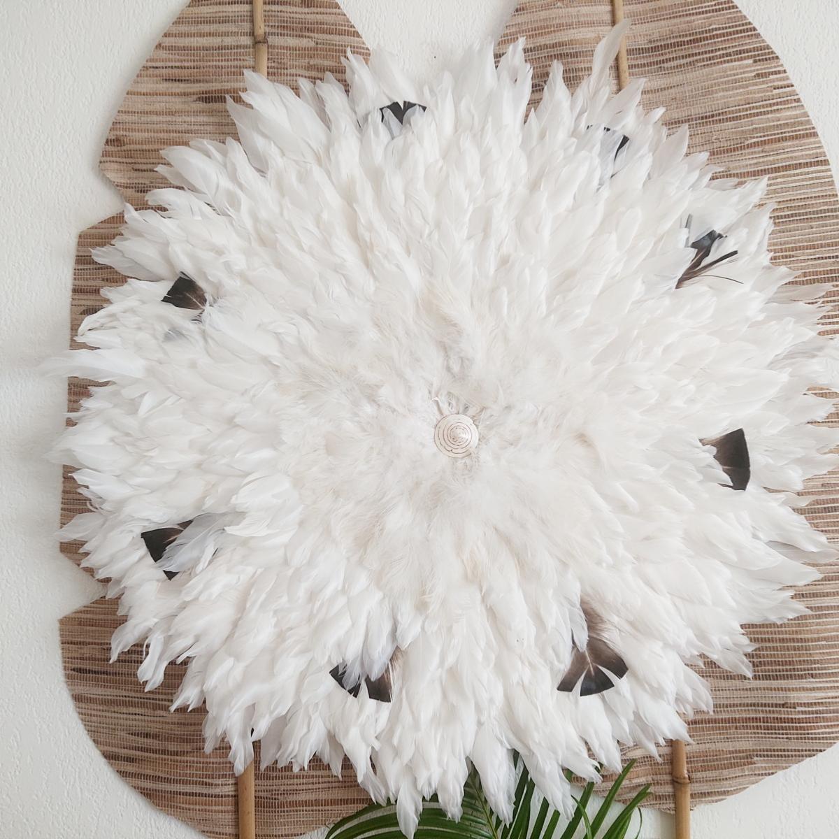 JUJU HUT WEISS UND SCHWARZ D 50cm