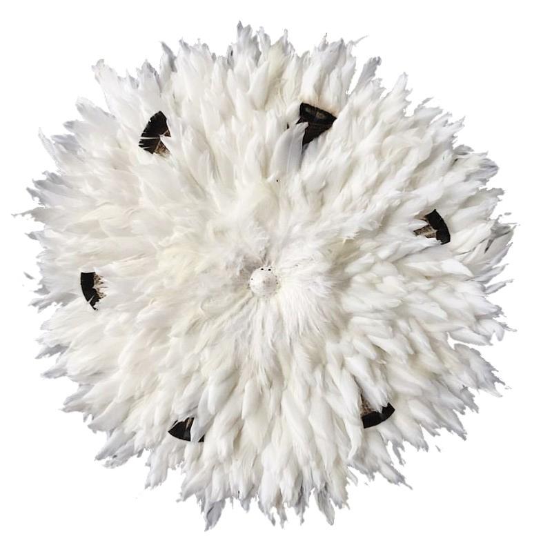 JUJU HUT WEISS UND SCHWARZ D 50cm