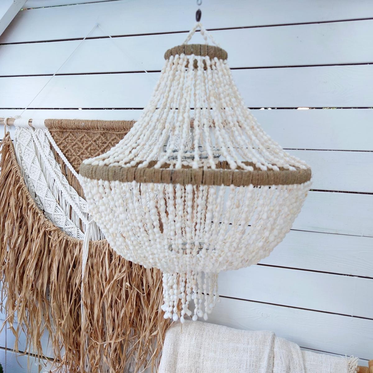 Lampadario - Pendente a conchiglia "Rosy"