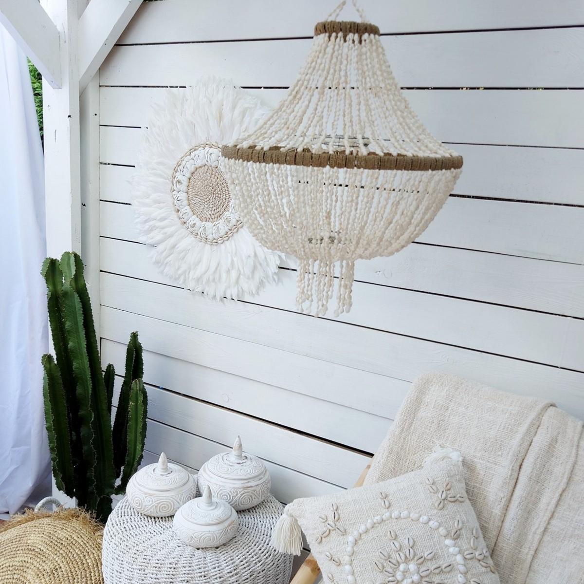 Lampadario - Pendente a conchiglia "Rosy"