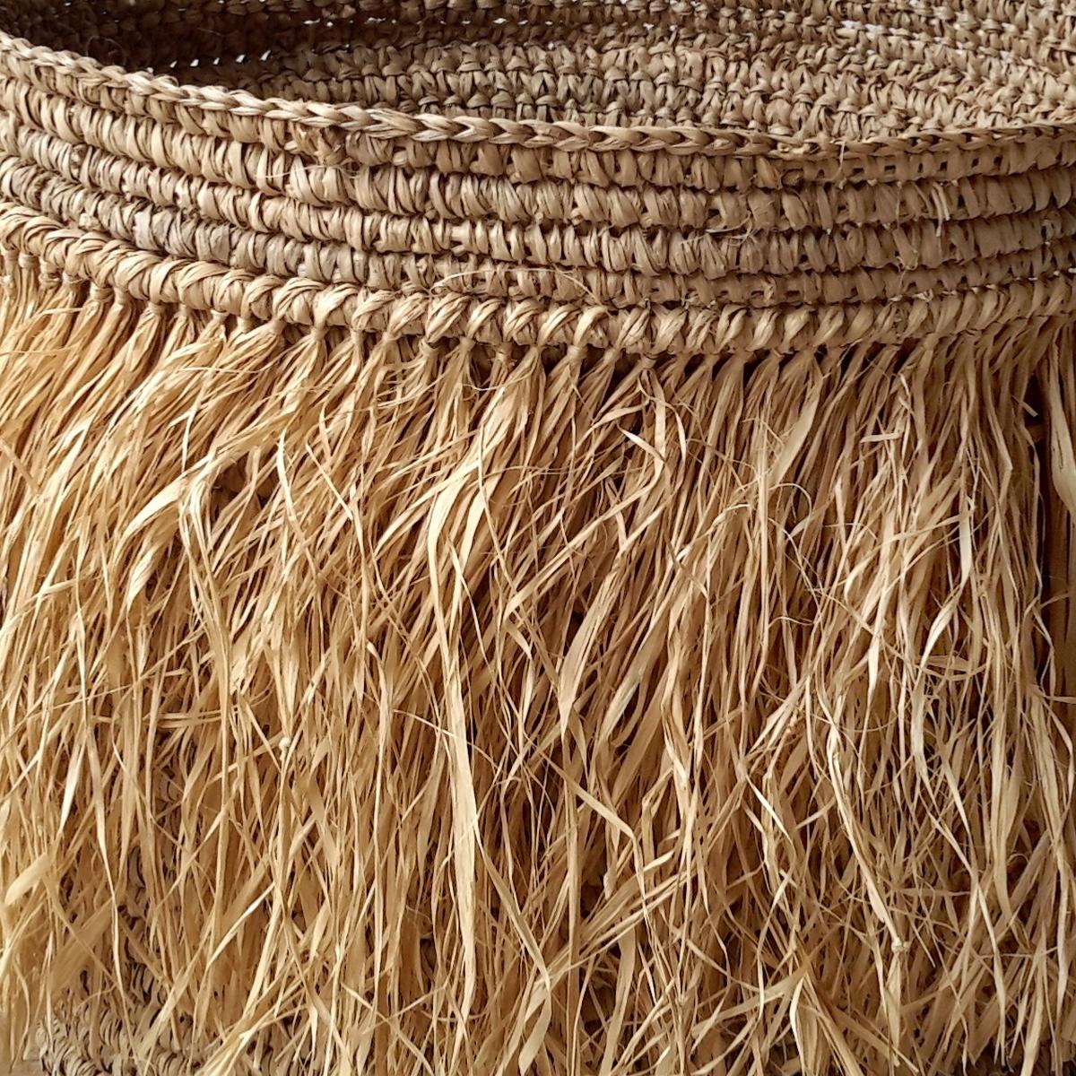 Panier Roxy en Raphia