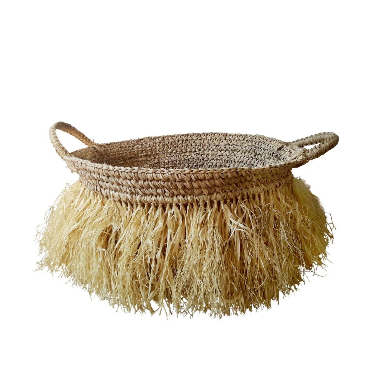 Panier Roxy en Raphia