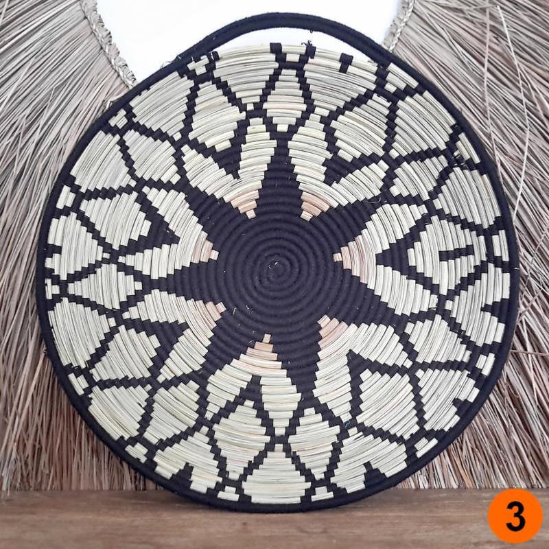 Vassoio Sahara con motivi etnici D 50cm