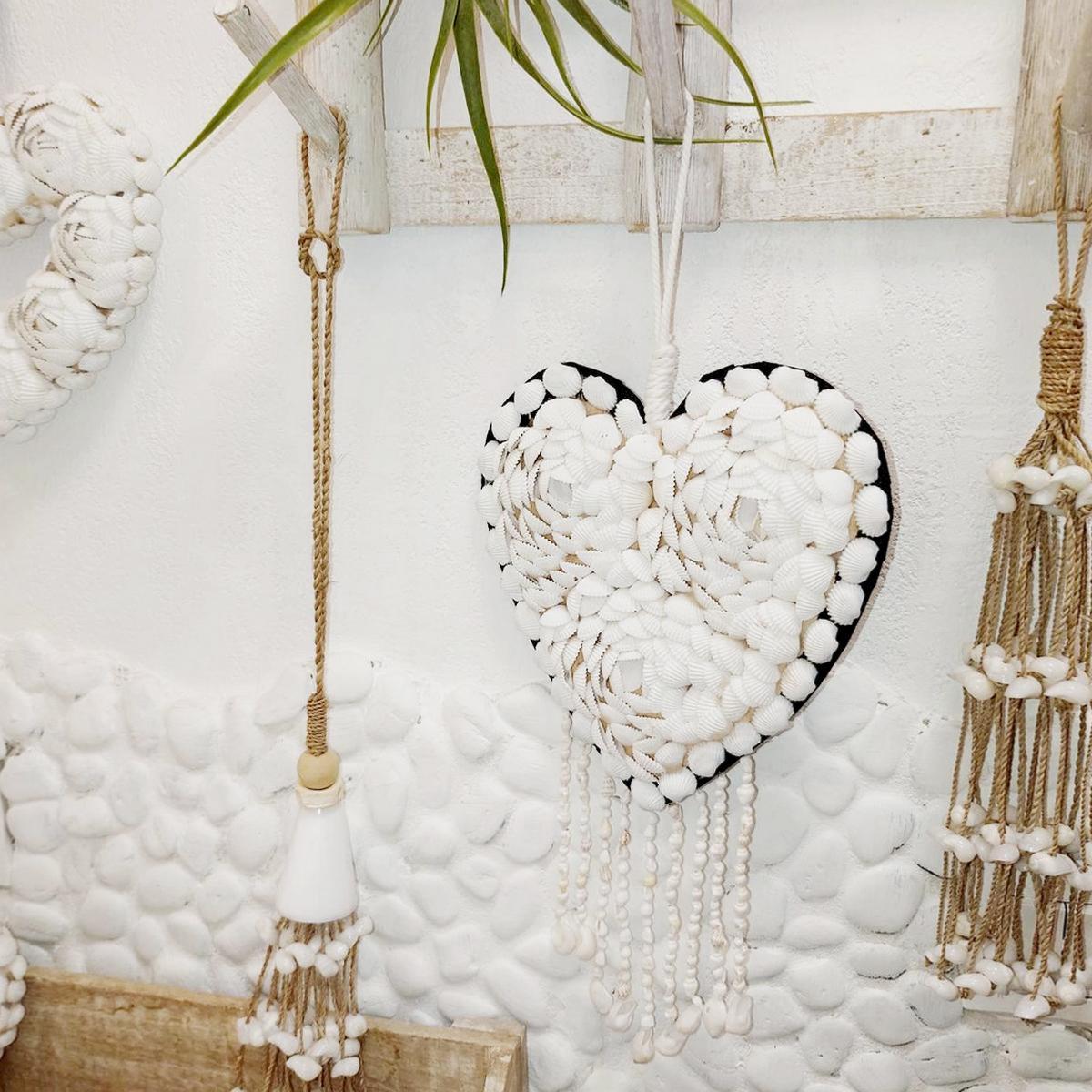 Decoración en Conchas "Corazón"