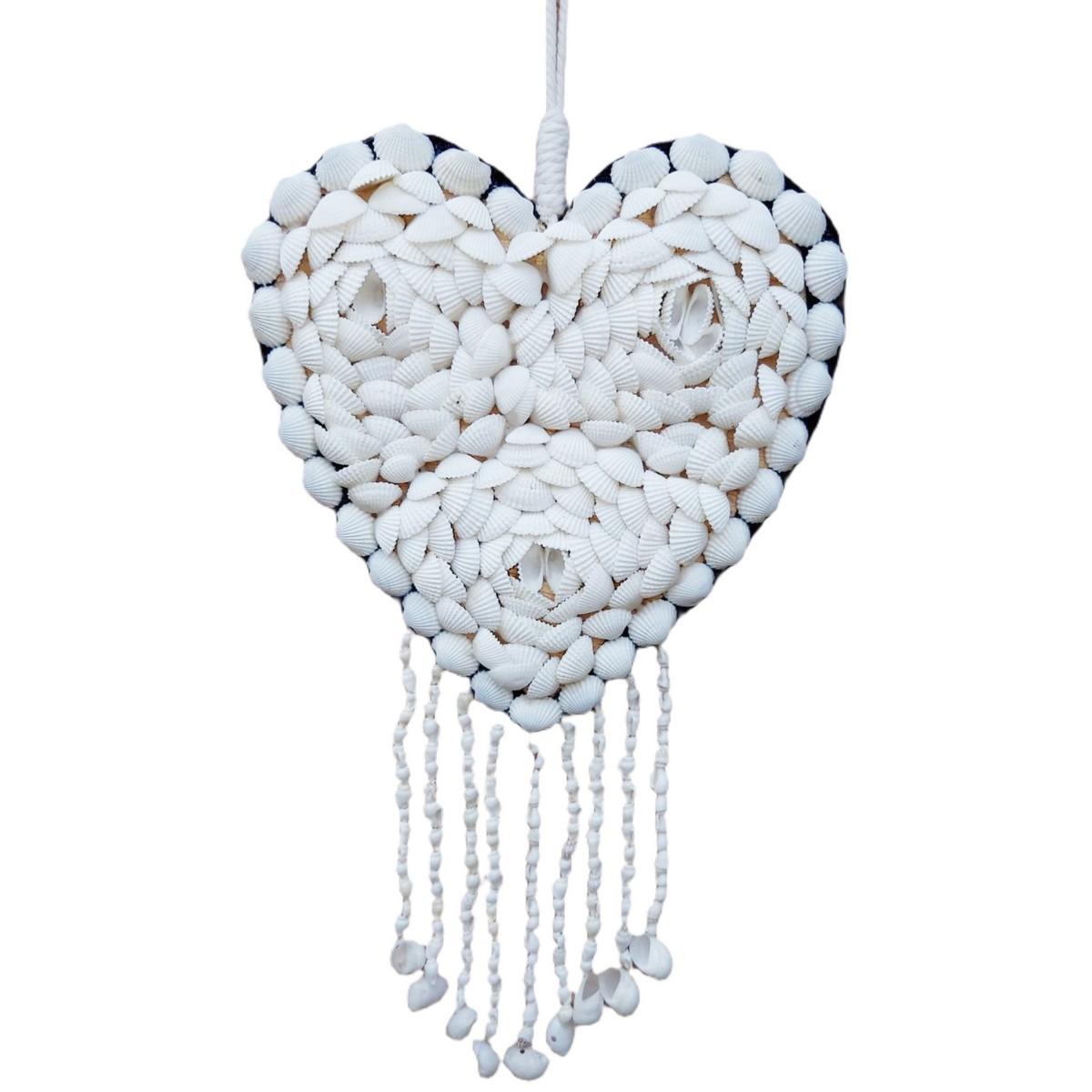 Decoración en Conchas "Corazón"
