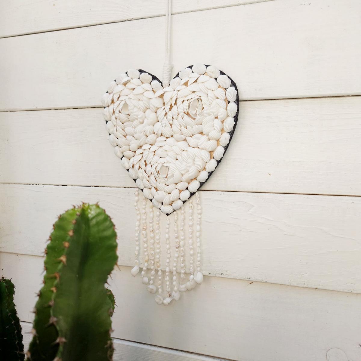 Decoración en Conchas "Corazón"