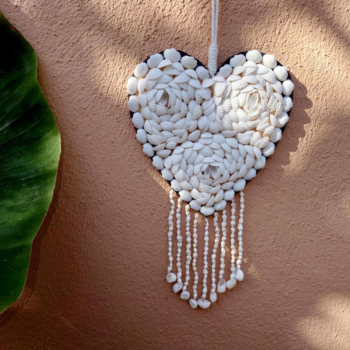 Decoración en Conchas "Corazón"