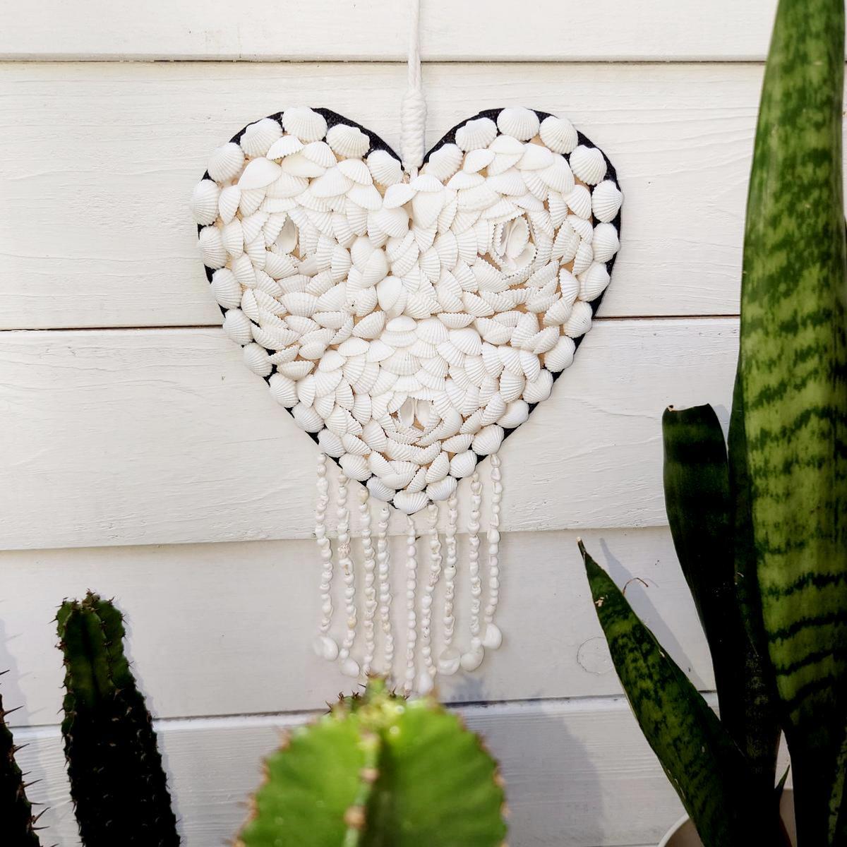 Decoración en Conchas "Corazón"