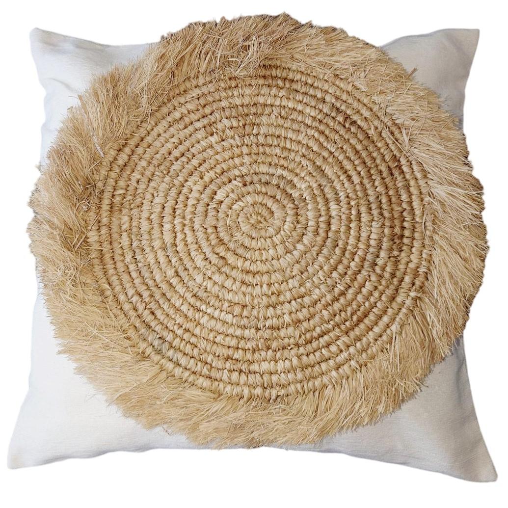 Bora Kissenbezug, Baumwolle, Bast 50x50 cm – MY BLISS HOME