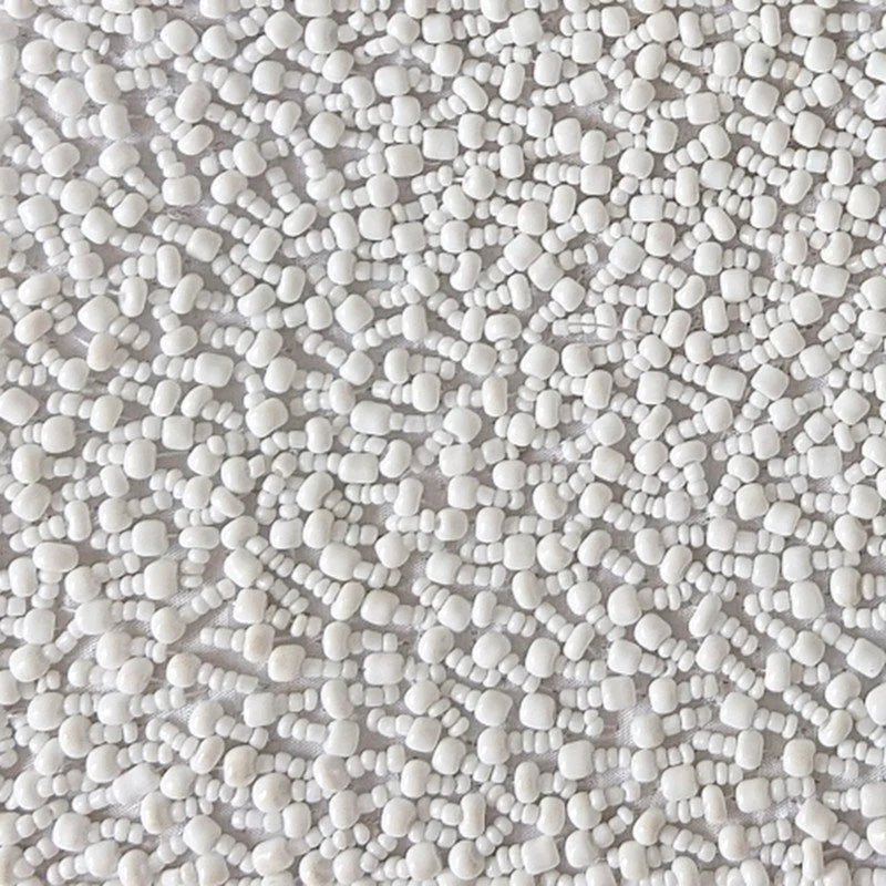 Sacchetto di perline di vetro bianco - Collezione Lola