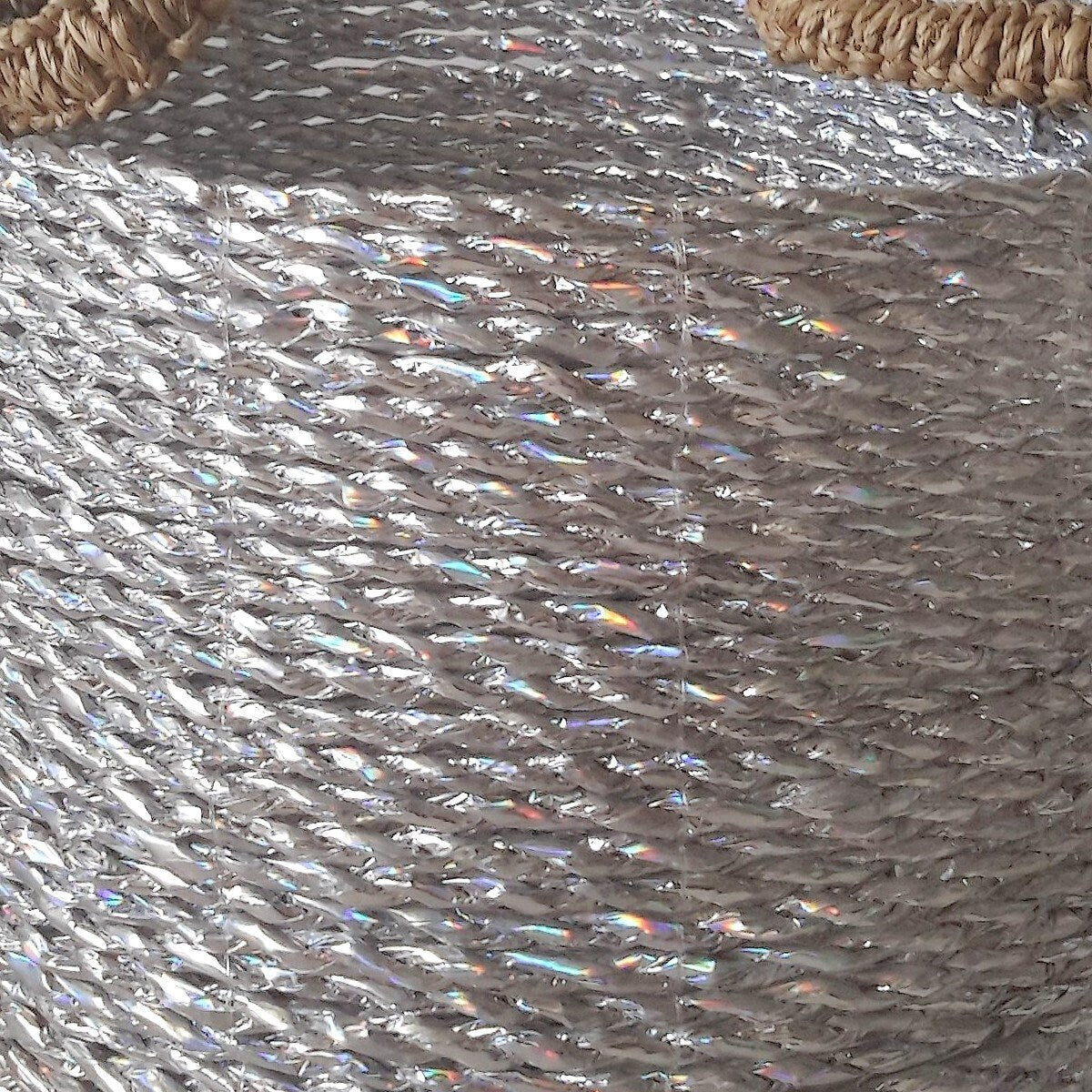 Paniers Jemen en Jonc de Mer, Argent