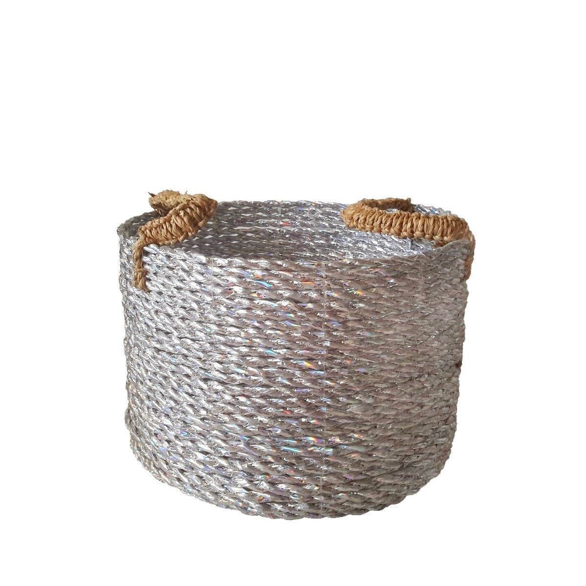 Paniers Jemen en Jonc de Mer, Argent