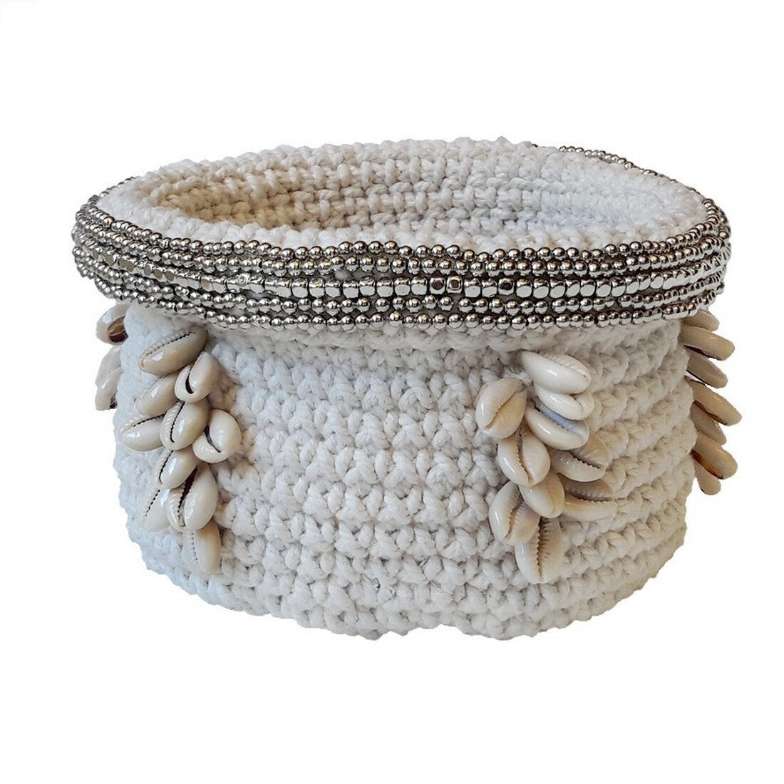 Panier en Crochet Angela avec Frange