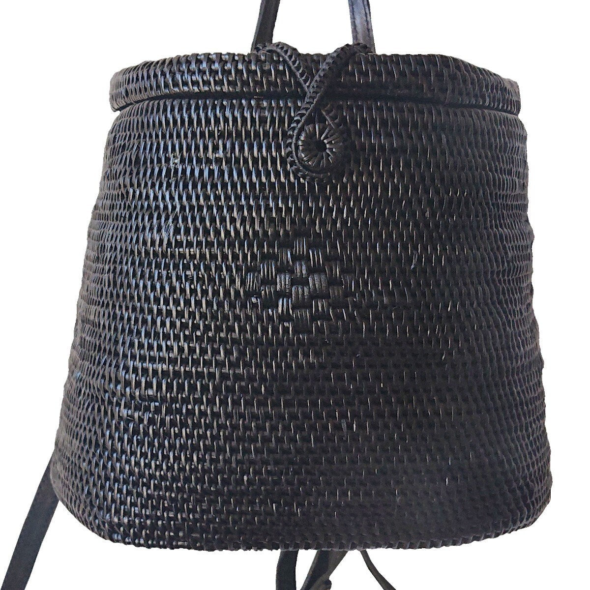 Mochila Denny de Ratán Negro