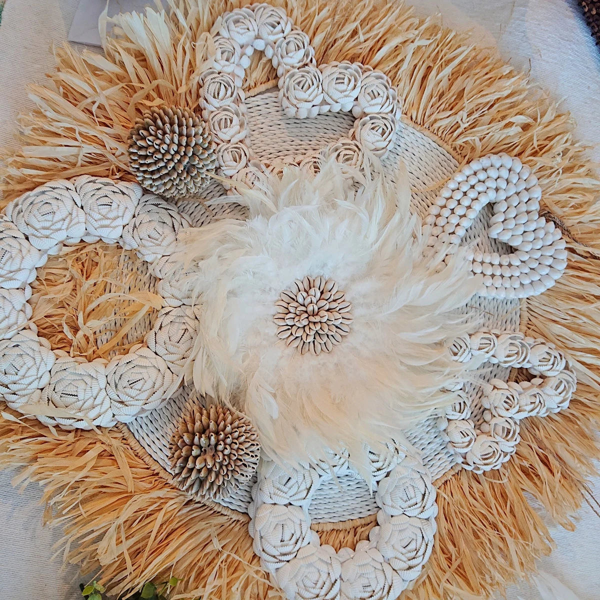 Cerchio decorativo in conchiglie 🐚