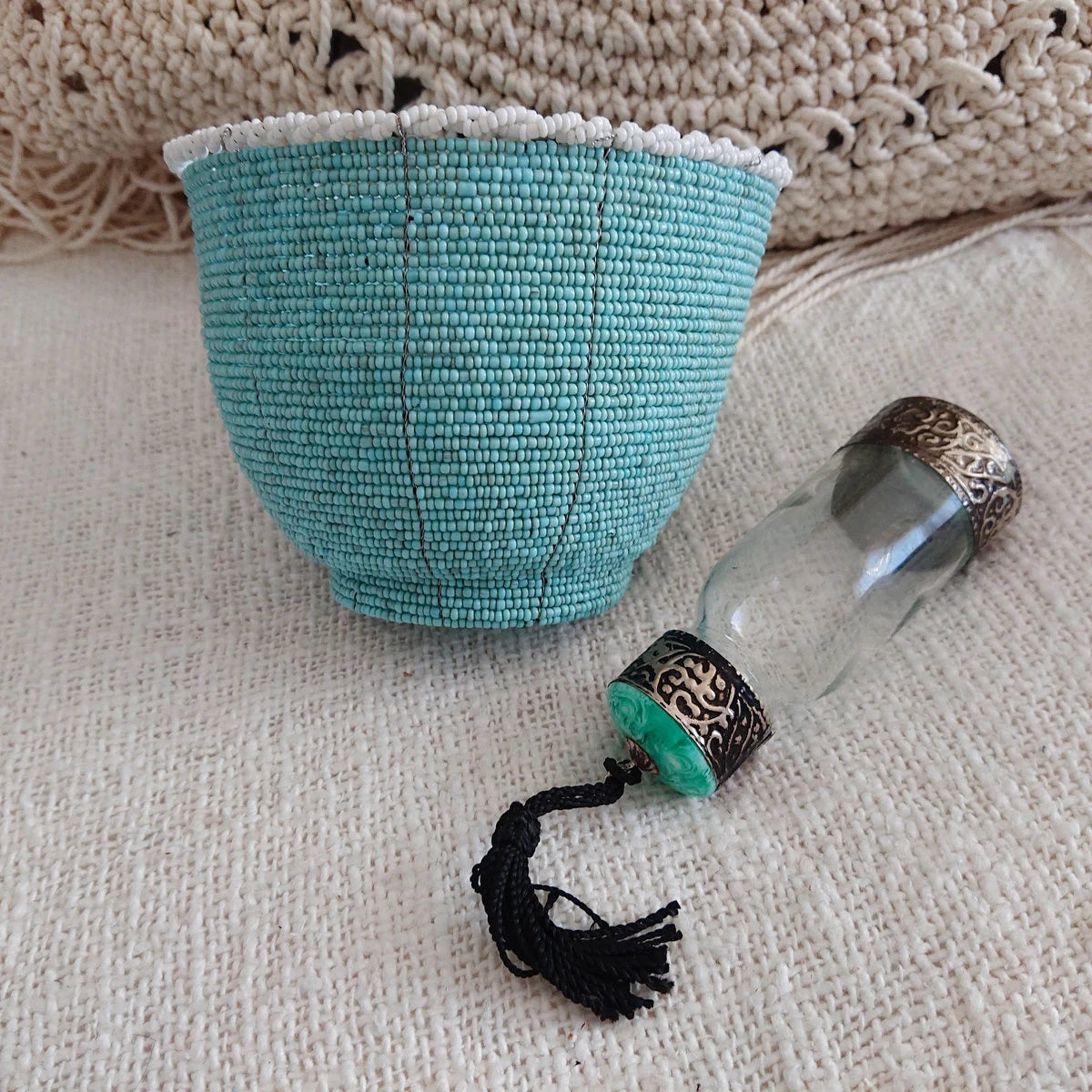 Petit Pot "Lyl" Turquoise