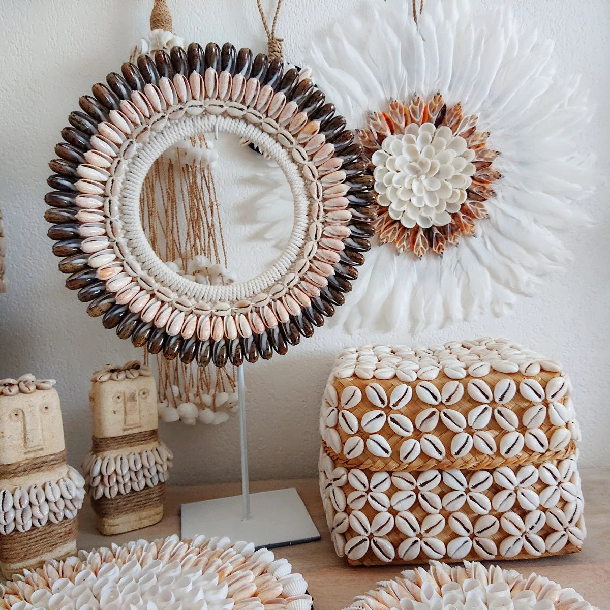 Ellada Braun/Beige Halskette