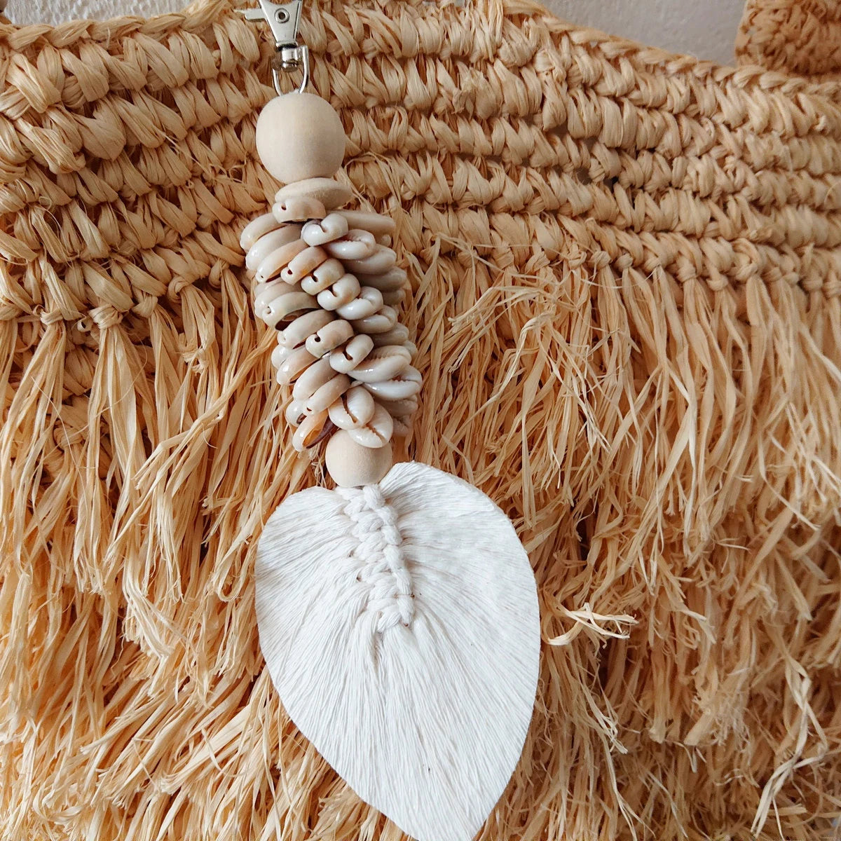 Shelly Schlüsselanhänger, beige