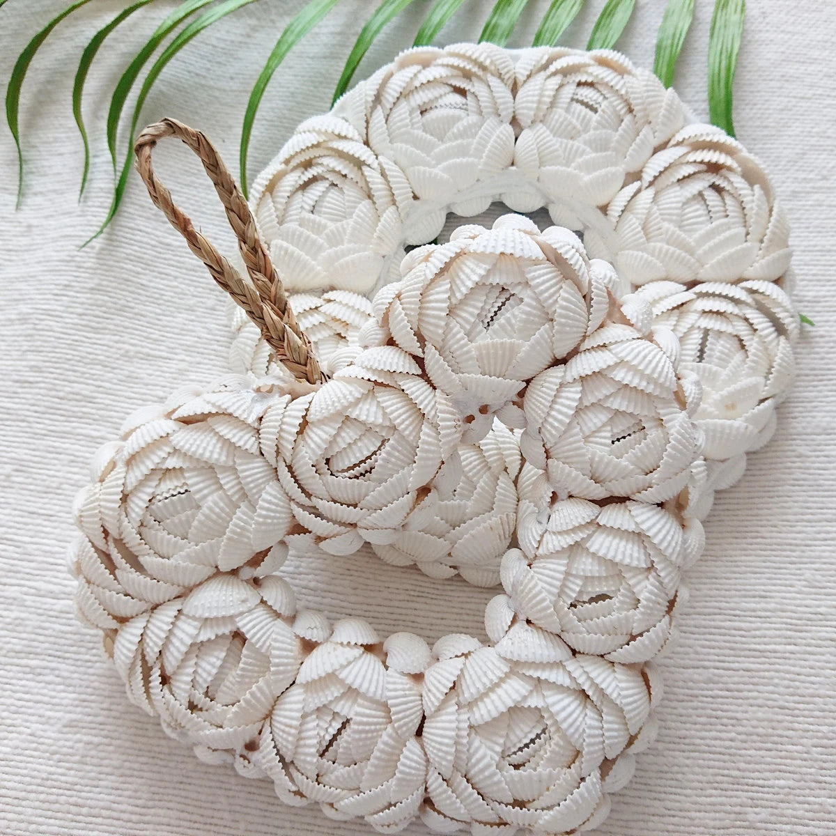 Cerchio decorativo in conchiglie 🐚