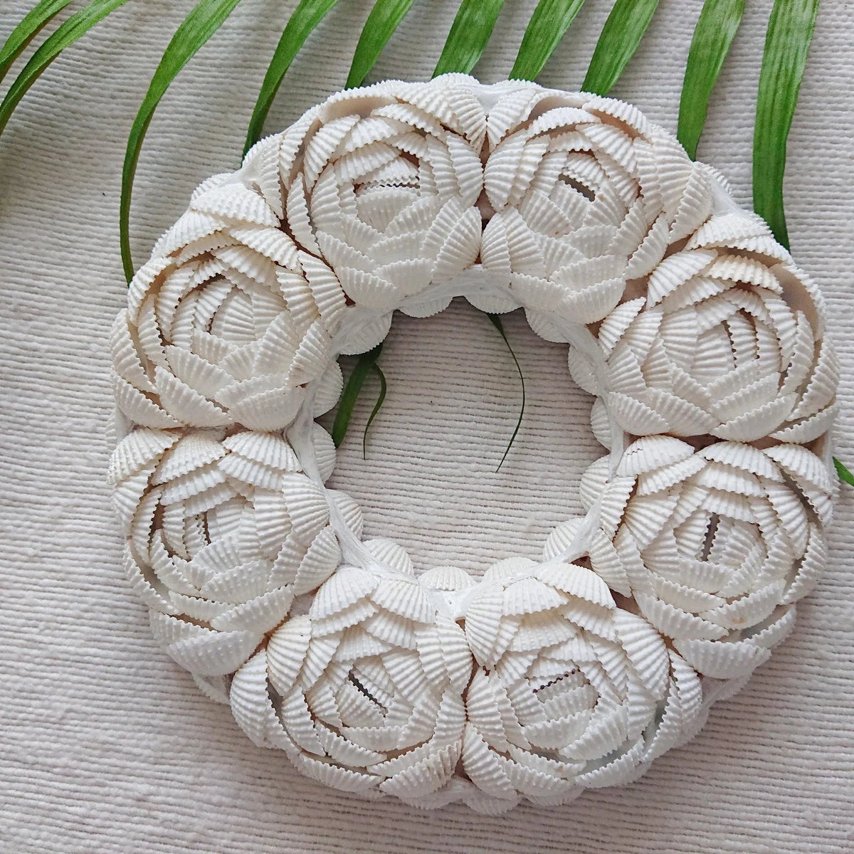 Cerchio decorativo in conchiglie 🐚
