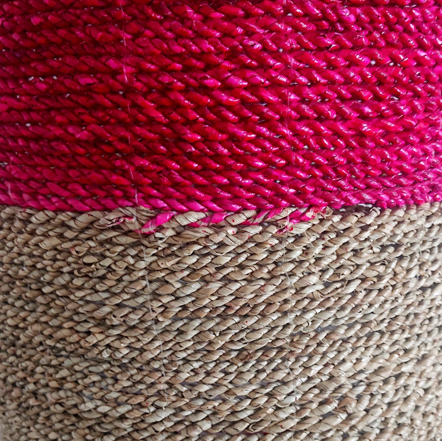 Grand Panier Roxy Rouge et Beige