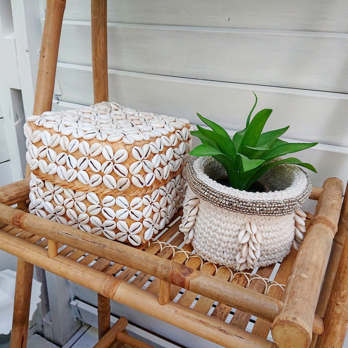 Panier en Crochet Angela avec Frange