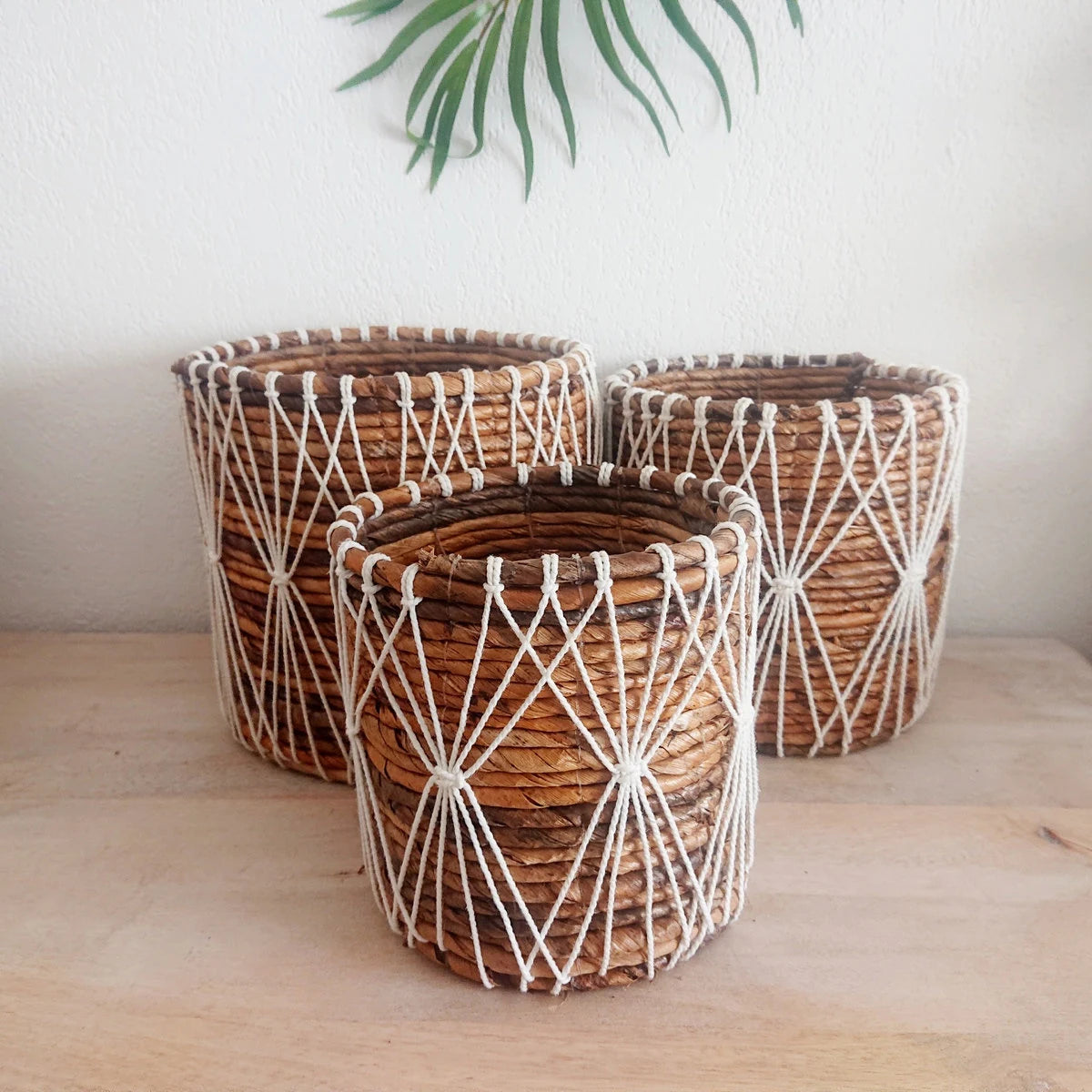 Panier Marcy en Feuille de Bananier