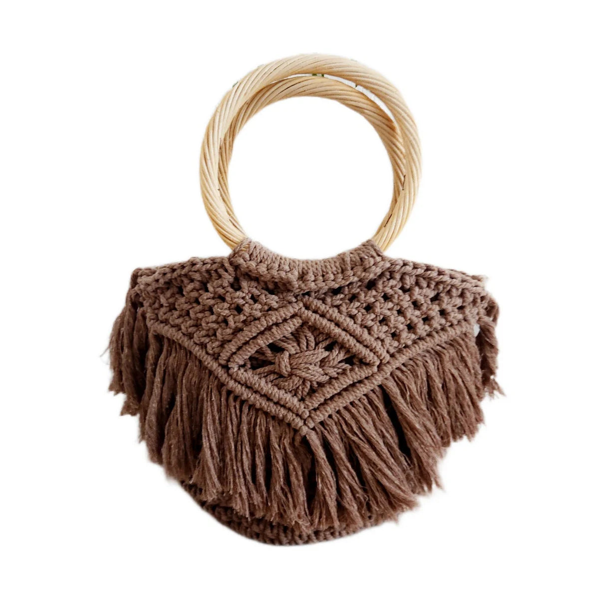 Braune Häkeltasche – Luna Collection