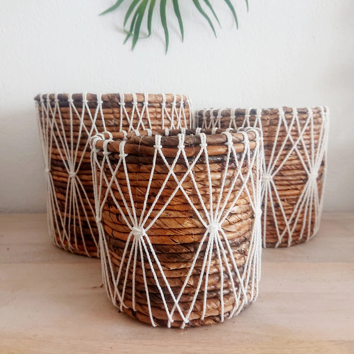Panier Marcy en Feuille de Bananier