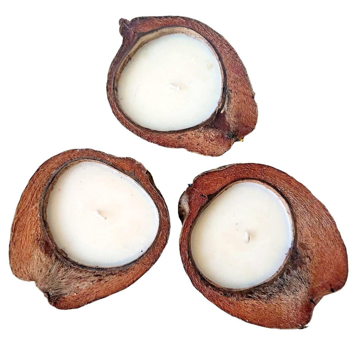 Candela al cocco naturale