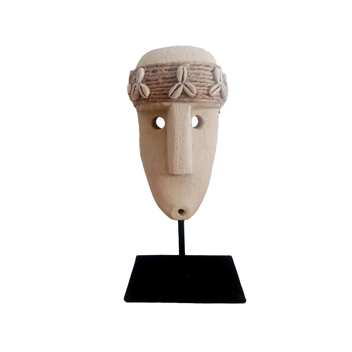 Statua in pietra arenaria beige Sumba