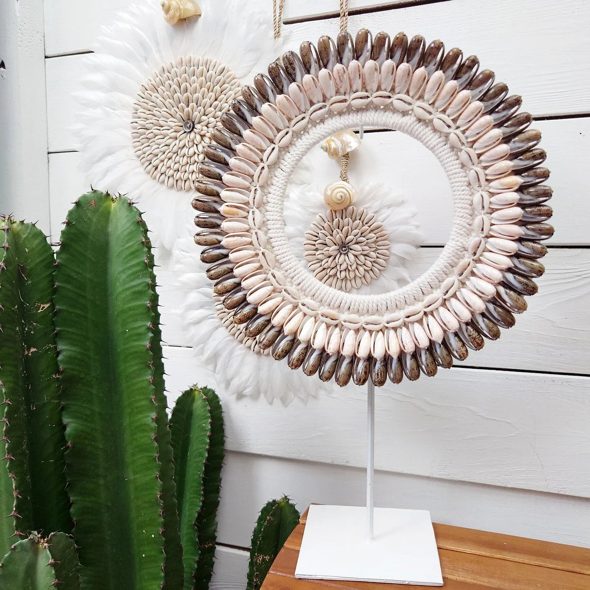 Ellada Braun/Beige Halskette