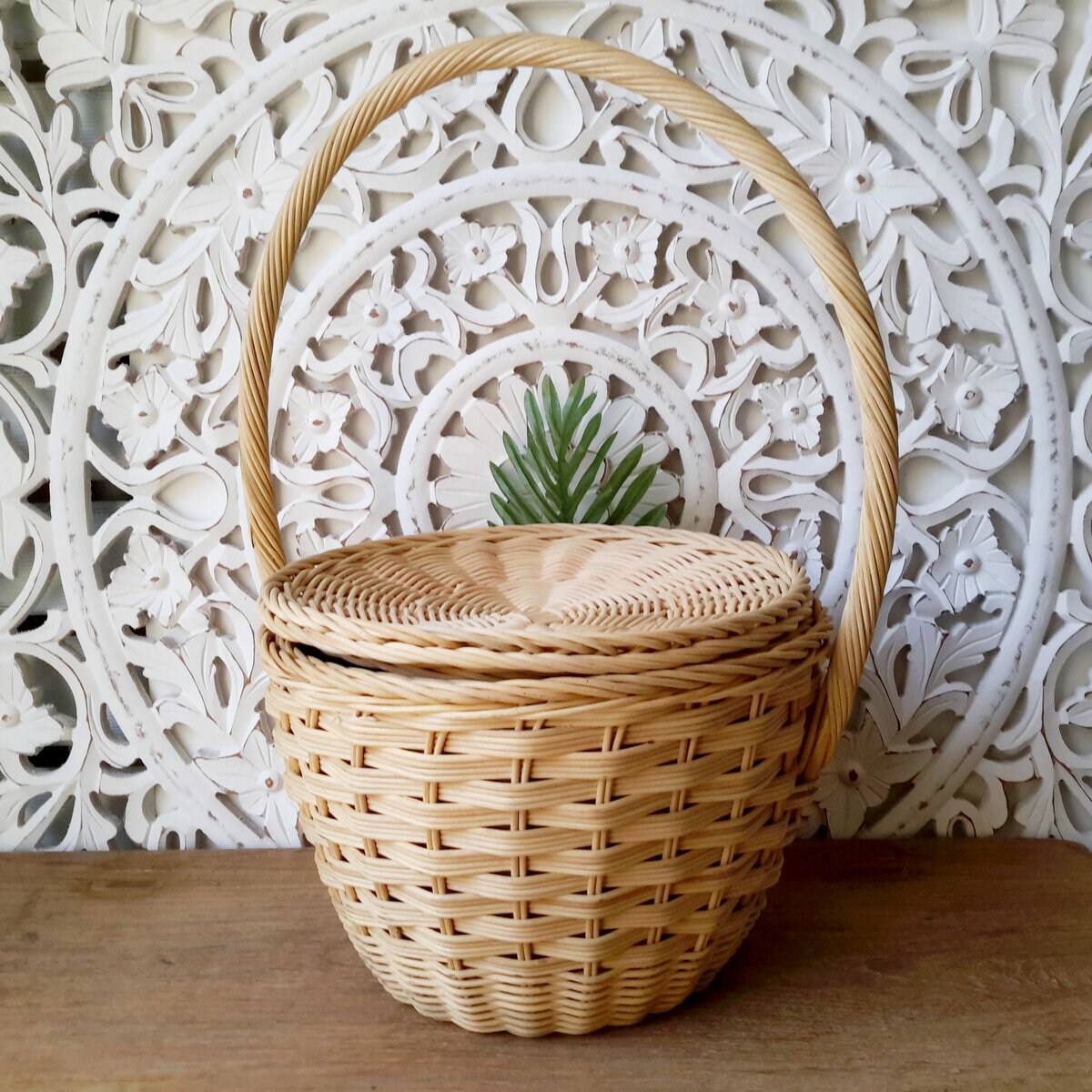 Panier en Osier Naturel