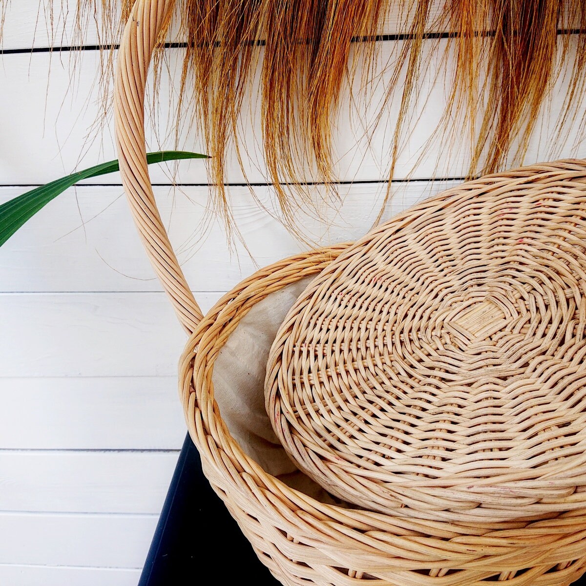 Panier en Osier Naturel