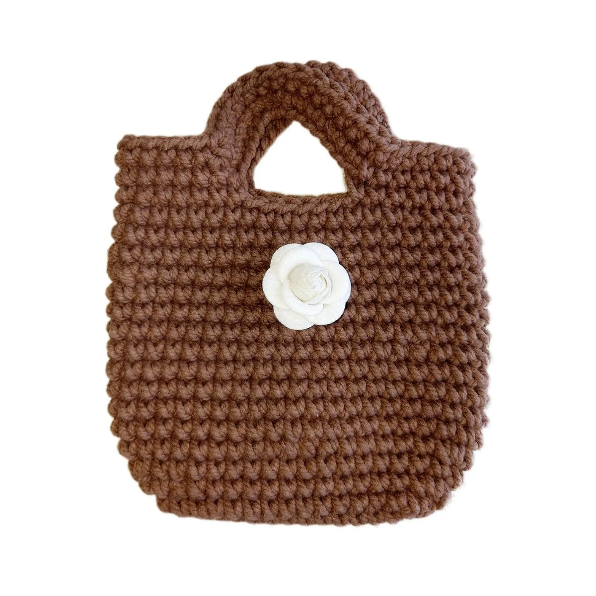 Braune Häkeltasche – Mona Collection