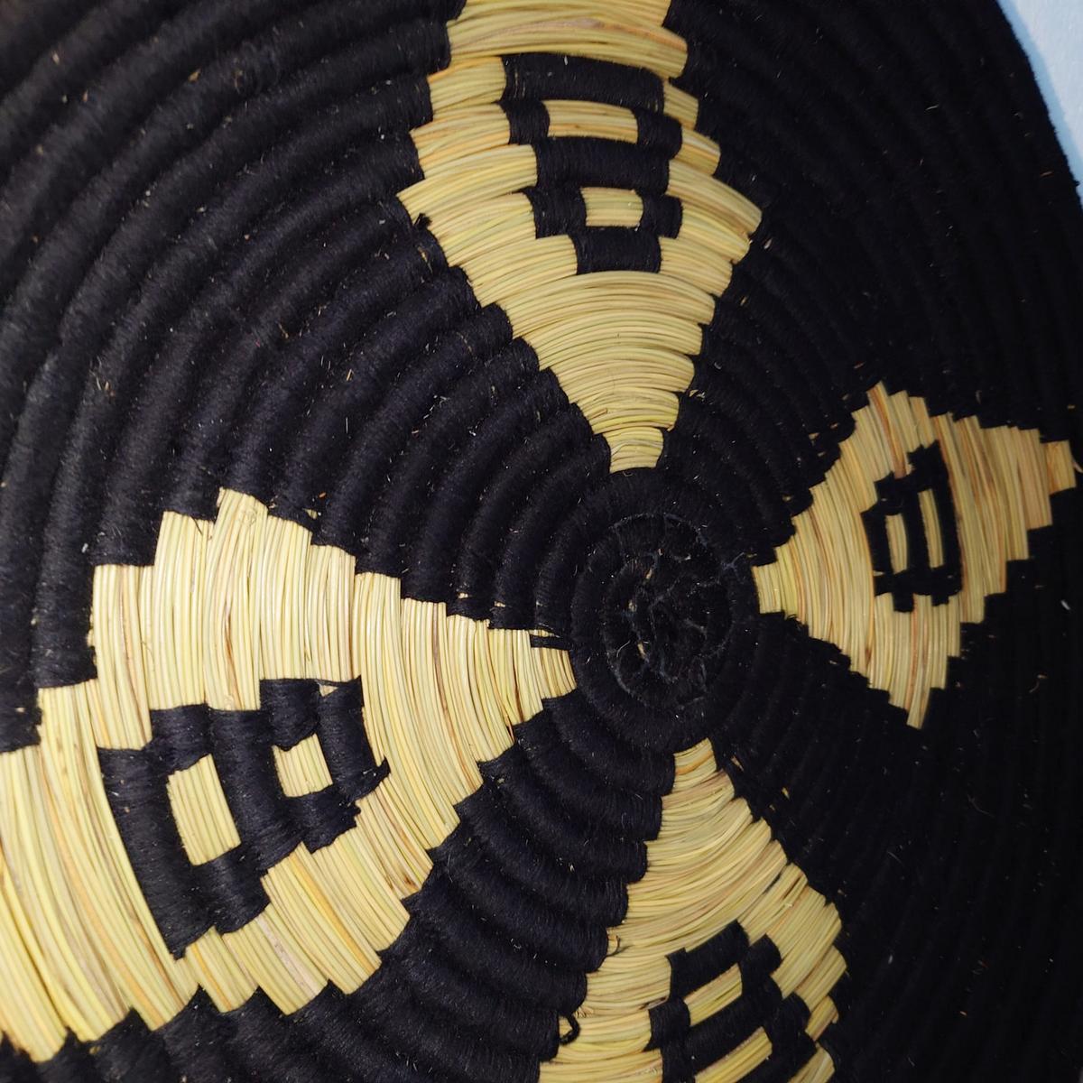 Sahara Tablett mit ethnischen Mustern D 50cm