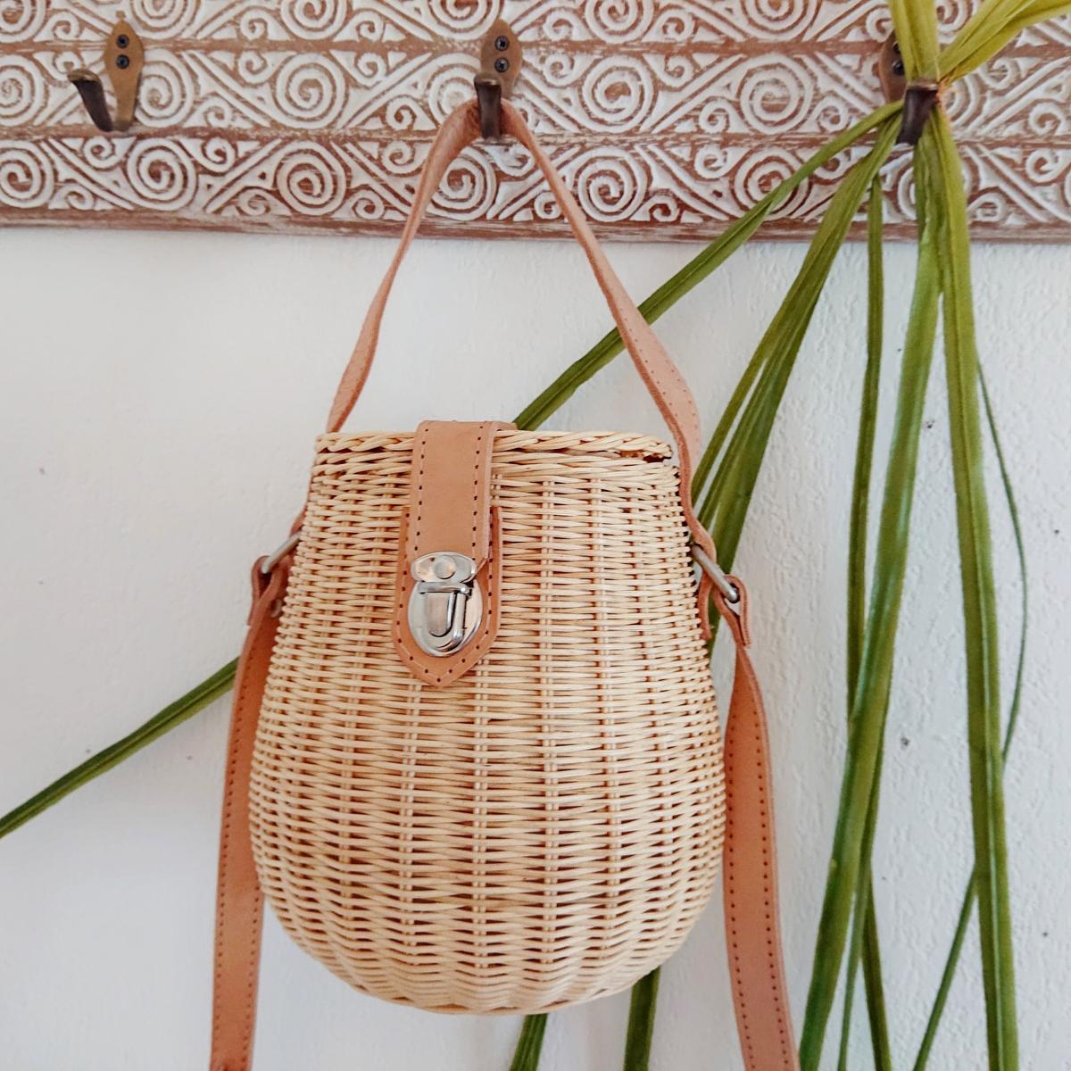Bolso Honey de Mimbre 🍯