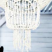 Lustre - Suspension en coquillages "Anna"  