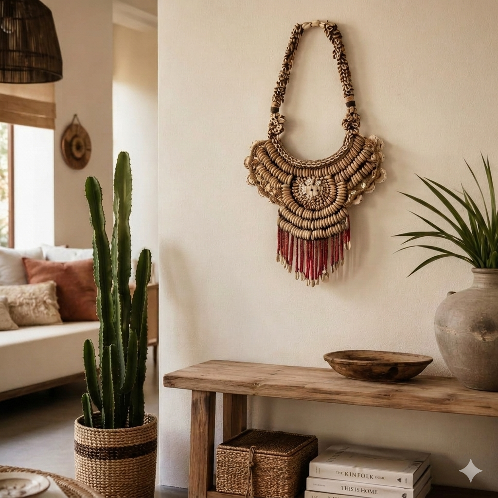Collier Tribal Traditionnel de Papouasie