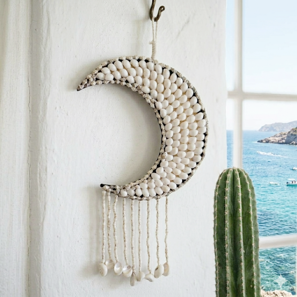 Decorazione a conchiglia "Luna"