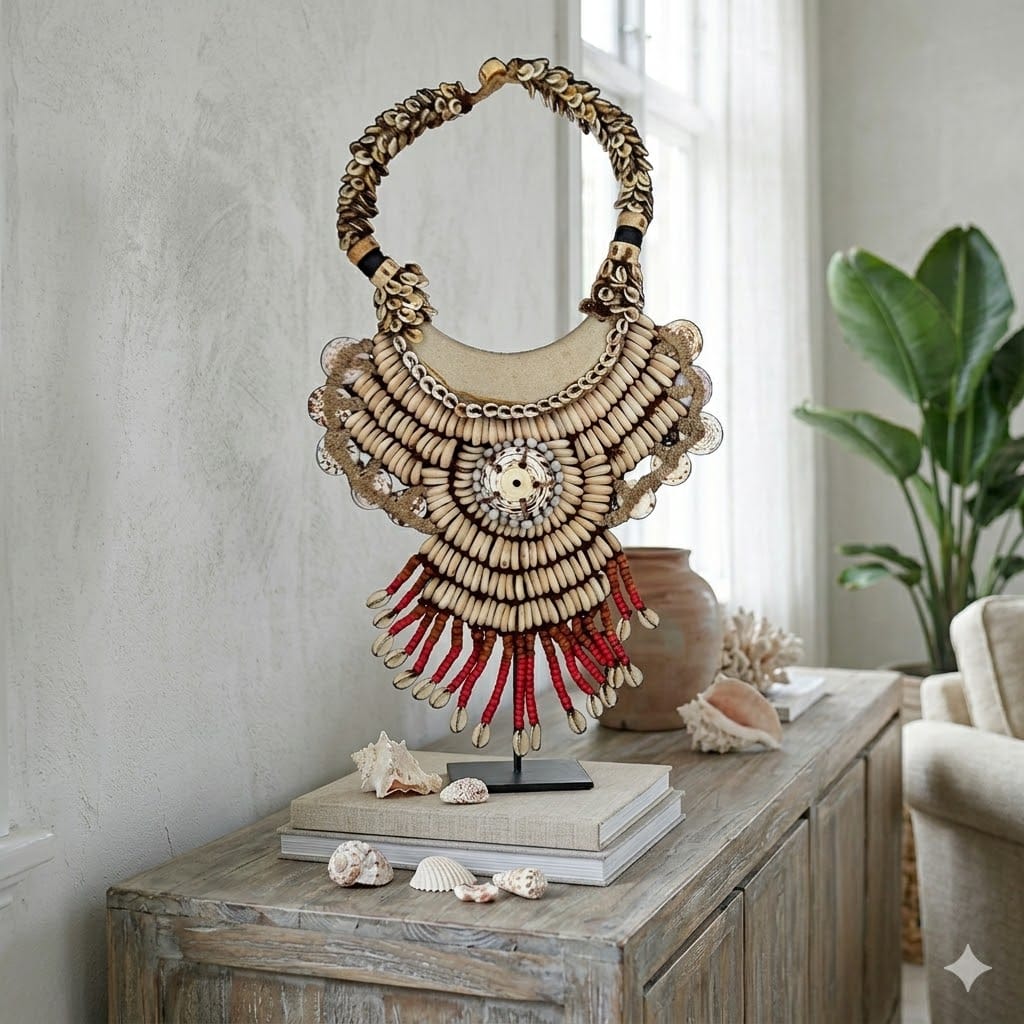 Collier Tribal Traditionnel de Papouasie