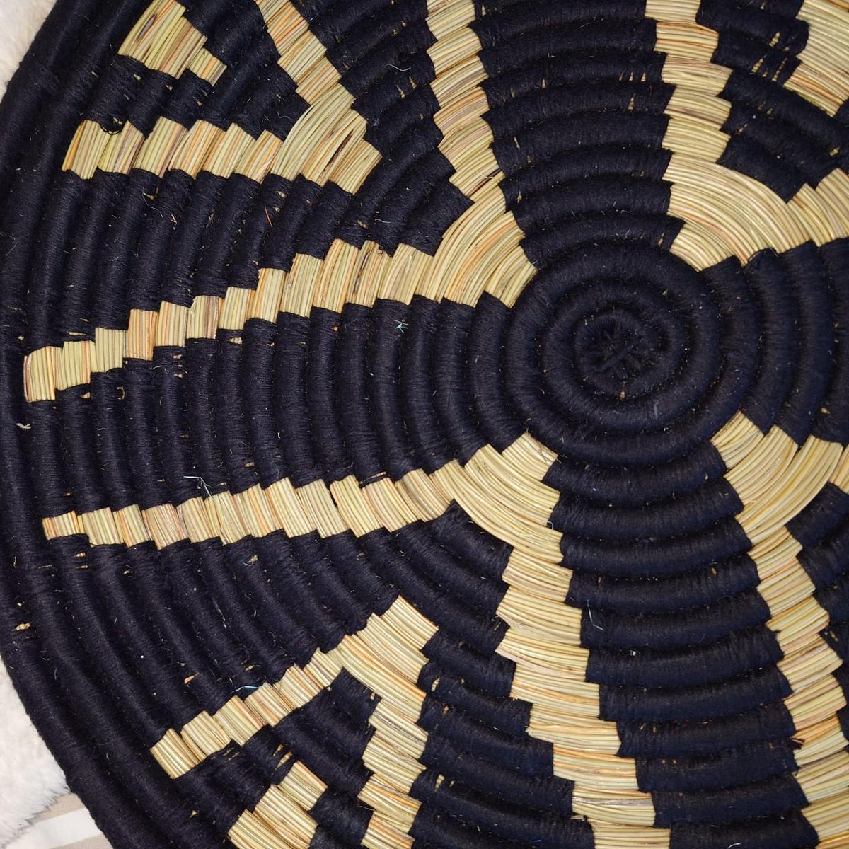 Sahara Tablett mit ethnischen Mustern D 50cm