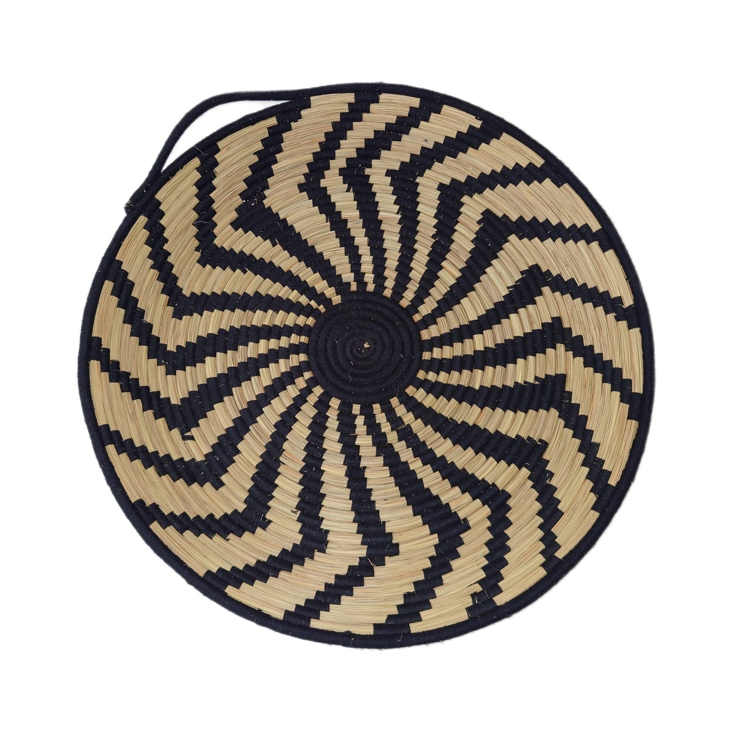 Sahara Tablett mit ethnischen Mustern D 50cm