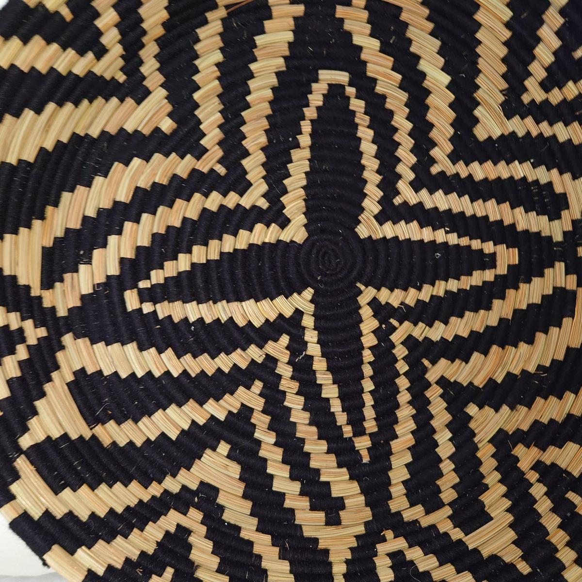 Sahara Tablett mit ethnischen Mustern D 50cm